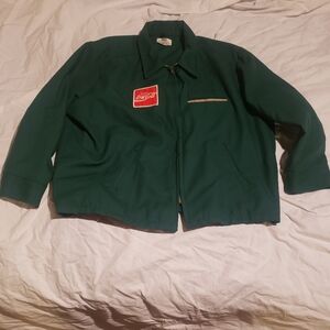Green Coca Cola Men's Jacket